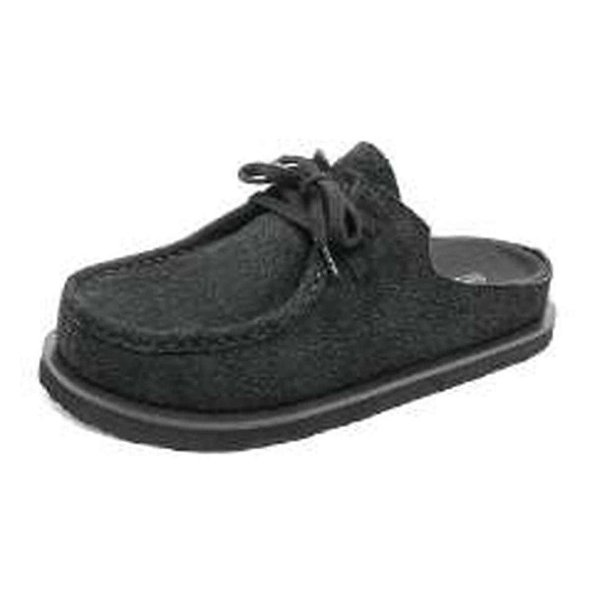 Suede Slides